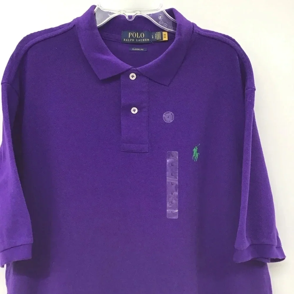 Polo Ralph Lauren Men’s Classic Fit Pique Cotton Short Sleeve NWOT Size Large